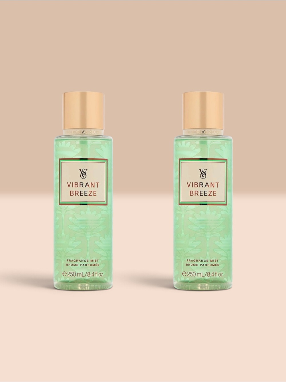 Victoria's Secret VIBRANT BREEZE Fragrance Mist ~ 8.4 fl.oz. ( Lot of 2 )